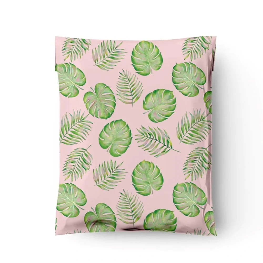 25 10X13 Poly Mailers Palm Leaves, Shipping Envelopes PRICE IS FIRM - Picture 10 of 16